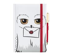 Grupo Erik: Quaderno Civetta Harry Potter | Quaderno A5 Edwige con copertina rigida, penna personalizzata e tasca espandibile, 192 pagine 100 g/m², Cancelleria Harry Potter, Harry Potter Gadget