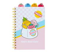Grupo Erik: Quaderno con divisori Pusheen Fruits - Quaderno A5 a righe, Taccuino kawaii per ragazze | Quaderno appunti : Quaderno ad anelli con copertina morbida 160 pagine