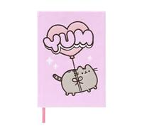 Grupo Erik: Quaderno Pusheen - Copertina morbida in peluche | Diario kawaii perfetto per appunti e journaling - Bullet journal viola gatto