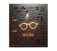 Grupo Erik: Raccoglitore a leva A4 Harry Potter, Raccoglitore 2 anelli A4, copertina rigida, 33,5 x 28,5 x 7cm, Registratore Raccoglitore, Cartella Portadocumenti, Raccoglitore HP