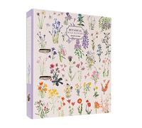 Grupo Erik: Raccoglitore A4 Wild Flowers, 2 Anelli, Copertina Rigida, 33,5 x 28,5 x 7cm, Registratore, Cartella Portadocumenti, Per Ragazza