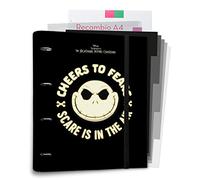 Grupo Erik Raccoglitore ad anelli formato A4, raccoglitore ad anelli Diseny The Nightmare Before Christmas - Set di raccoglitori con divisori - divisori per raccoglitori A4