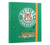 Grupo Erik Raccoglitore Stranger Things High School - Raccoglitore ad Anelli A4 per la Scuola Con elastico e Copertina Rigida (2 Anelli) Stranger Things Gadget │ Merchandising Ufficiale