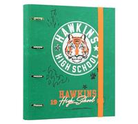 Grupo Erik: Raccoglitore A4 Stranger Things, Raccoglitore a 4 anelli con elastico e copertina rigida in cartone, 32 x 27,5 cm, Cartella Portadocumenti A4, Stranger Things Gadget