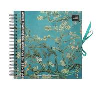 Grupo Erik: Scrapbooking Album VAN GOGH MUSEUM| Notebook a pagine bianche, album foto regalo, quaderno arte foto da personalizzare - Album fotografico fai da te, 40 fogli di carta da 120 g