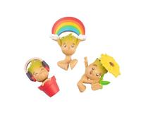 Grupo Erik Set 3 Calamite Frigorifero Marvel Groot 3D - Magneti Decorative da Frigorero in PVC, Set Calamite per Bambini e Fan | Marvel Legends, Guardiani della Galassia (5 x 6 x 2 cm)