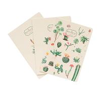 Grupo Erik: Set 3 Quaderni A5 Botanical Cacti | Pack 3 Quaderni A5 da personalizzare, quaderni appunti con copertina flessibile, carta d'avorio 80g/m², Botanical Cacti Collection