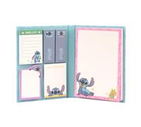 Grupo Erik: Set Block Notes Disney Stitch | Blocchetti Memo con Note Adesive di Stitch, 6 blocchetti in 3 formati diversi, sticky notes personalizzate, Cancelleria Stitch