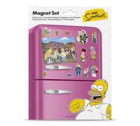 Grupo Erik: Set Calamita The Simpsons Moe | 3 Magnete personalizzato, Decorazioni per Frigorifero, Cucina e Ufficio | Licenza Ufficiale