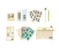 Grupo Erik Set Cancelleria Minions - Astuccio con 3 Taccuini A6, Matita, 2 clips