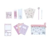 Grupo Erik: Set Cancelleria Minou | Disney Kit completo con astuccio, penna, evidenziatori e quaderni A6 Bonjour Marie, cancelleria Aristogatti