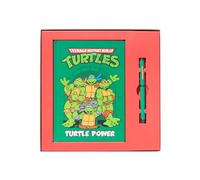 Grupo Erik: Set Quaderno e Penna Teenage Mutant Ninja Turtles : Set Regalo Quaderno A5 + Penna personalizzati, Copertina rigida, 192 pagine 100 g/m², Qualità Premium, Idea regalo