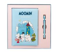 Grupo Erik: Set Quaderno e Penna Moomin : Set Regalo Quaderno A5 + Penna personalizzati, Copertina rigida, 192 pagine 100 g/m², Qualità Premium, Idea regalo donna