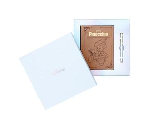 Grupo Erik Set Quaderno e Penna Pinocchio | Set Regalo Disney Quaderno A5 + Penna personalizzati, Copertina rigida, 400 pagine 100 g/m², Qualità Premium, Cancelleria Disney