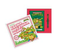 Grupo Erik: Set Quaderno e Penna Teenage Mutant Ninja Turtles : Set Regalo Quaderno A5 + Penna personalizzati, Copertina rigida, 192 pagine 100 g/m², Qualità Premium, Idea regalo