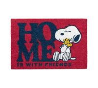 Grupo Erik Zerbino Snoopy Peanuts - Zerbino Ingresso Esterno Cocco Divertente 40x60 cm con Base in PVC Antiscivolo | Tappeto Ingresso Esterno, Snoopy Gadget