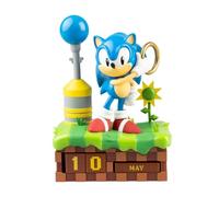 Grupo Erik Calendario Perpetuo Sonic 3D - Calendario de Tavolo Perpetuo per Bambini | Decorazione da Scrivania per Fans: Regalo Super Sonic Personaggi Gadget 12 x 16 x 8,5 cm