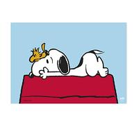 Grupo Erik: Sottomano Snoopy, Tappetino da scrivania rigido, 49,5 x 34,5 cm, Sottomano scrivania bambini, tappetino interattivo o tovaglietta colazione, snoopy gadget