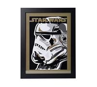 Grupo Erik Stampa Decorativa con Cornice, Quadro Moderno, Star Wars Stormtrooper, 30x40 cm