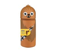 Grupo Erik Astuccio Star Wars Chewbacca 3D - Astuccio Scuola Piccolo in Morbido Silicone, Portapenne da Scrivania 2 in 1 | Back to School: Cancelleria Bambino e Bambina (7 x 18 cm)