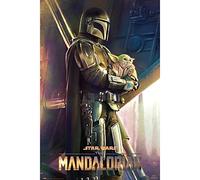 Erik Maxi Poster Star Wars The Mandalorian Un Clan di Due 91,5x61 cm