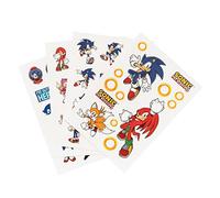 Grupo Erik: Stickers Adesivi di Sonic - Pack di 56 adesivi stickers, riutilizzabili e resistenti all'acqua, ideali come adesivi pc portatile decorativi, adesivi personalizzati o adesivi pc gaming
