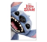 Grupo Erik: Poster Lilo e Stitch live action, Pupazzo Stitch - poster da parete Disney / 91.5 x 61 cm incorniciabile, cameretta bambino, gadget regalo, decorazione parete