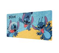 Grupo Erik: Tappetino Mouse XL Disney Stitch - Mouse Pad Esteso con Superficie Antiscivolo/Accessorio Scrivania per Fan, Ragazzi, Studenti