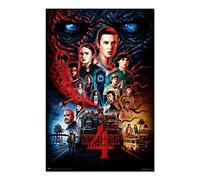 Grupo Erik: Poster da parete Stranger Things - Vecna | Poster Stranger Things 4 La Casa di Vecna, 61 x 91,5 cm, carta lucida, Poster Stranger Things Grande, Poster da muro incorniciabile