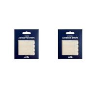 Grupo Erik: Strisce Adesive per Muro | Pack di 8 Striscette Adesive, 4 x 1,5 cm, ideali per Appendere Posters, Foto, Disegni, Documenti - Appendi Poster, Strisce Adesive Appendiquadri