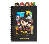 Grupo Erik: Taccuino A5 con Divisori Harry Potter | Quaderno appunti A5 con anelli e divisori - 4 Separatori personalizzati, copertina morbida e pagine puntinate, diviso in sezioni