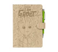 Grupo Erik Taccuino A5 Marvel Groot e Penna - Quaderno Appunti Bullet Journal Pu