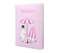Grupo Erik: Quaderno A5 Moomin Con Copertina Rigida e Accessori, Chiusura Elastica e una Pagina Bianca e un’altra a Righe Mumin