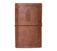 Grupo Erik: Taccuino da viaggio Animali Fantastici | Taccuino pelle sintentica con 2 quaderni,porta tessere e tasca espandibile, 19,6x12cm, ideale come diario di viaggio,diario di bordo o notebook