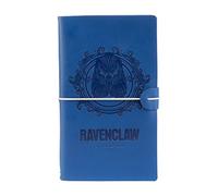Grupo Erik: Taccuino da viaggio Harry Potter - Corvonero | Taccuino pelle sintentica con 2 quaderni, porta tessere e tasca espandibile, 19,6x12cm, ideale come diario di viaggio, corvonero gadget