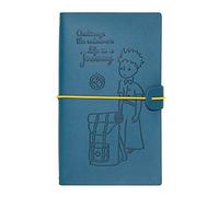 Grupo Erik: Taccuino da viaggio Il Piccolo Principe | Taccuino pelle sintentica con 2 quaderni,porta tessere e tasca espandibile, 19,6x12cm, ideale come diario di viaggio,diario di bordo o notebook