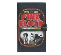 Grupo Erik: Taccuino da viaggio Pink Floyd | Travel Journal in pelle sintentica con 2 quaderni, porta tessere e tasca espandibile, 19,6 x 12 cm, Pink Floyd Gadget