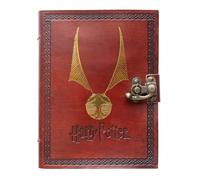 Grupo Erik Taccuino Harry Potter - Diario Personale Fogli Bianco in Pelle Vegana con Chiusura a Cordoncino, 180 Fogli | Quaderno: Harry Potter Gadget