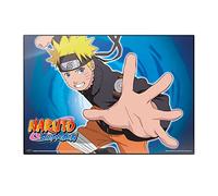 Grupo Erik: Tappetino da Scrivania Rigido Naruto, 49,5 x 34,5 cm, Sottomano scrivania bambini, tappetino interattivo o tovaglietta colazione, Naruto gadget, anime