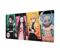 Grupo Erik: Tappetino Mouse Demon Slayer | Tappetino mouse XXL, base antiscivolo, 100% waterproof e con rifiniture di qualità, 80 x 35 cm, Demon Slayer Gadget