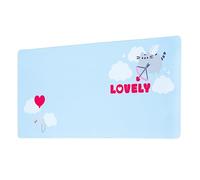 Grupo Erik: Tappetino Mouse Pusheen | Tappetino mouse XXL Kawaii, base antiscivolo, 100% waterproof e con rifiniture di qualità, 80 x 35 cm, Pusheen Gadget