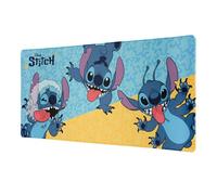 Grupo Erik: Tappetino Mouse XL Disney Stitch - Mouse Pad Esteso con Superficie Antiscivolo/Accessorio Scrivania per Fan, Ragazzi, Studenti