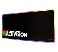Grupo Erik: Tappetino Mouse XXL Activision | Tappetino Mouse 900x400, Tappetino RGB LED con 14 effetti luce e cavo USB, base antiscivolo, 100% waterproof, Tappetino Gaming LED