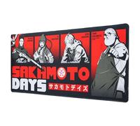 Grupo Erik: Tappetino Mouse Sakomoto Days | Tappetino mouse XXL, base antiscivolo, 100% waterproof e con rifiniture di qualità, 80 x 35 cm, Anime Gadget