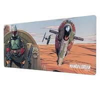 Grupo Erik: Tappetino Mouse XXL Star Wars The Mandalorian | Gaming accessori PC | Tappeto scrivania ufficio/Boba Fett