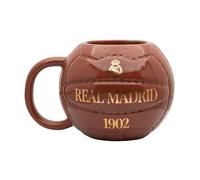 Grupo Erik Tazza 3D Real Madrid Calcio | Tazza da colazione Maschera in dolomite, 600 ml, dettagli in 3D, ideale come Real Madrid Gadget Regalo