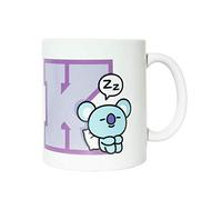 Grupo Erik Tazza colazione BT21 Koya, perfetta come tazza caffé o tazza te, licenza ufficiale, ceramica, 330 ml