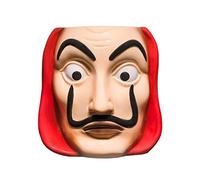 Grupo Erik - Tazza da Colazione 3D La Casa di Carta con licenza ufficiale, Maschera Dalí, 350 ml, 11x8,5 cm, ceramica, Maschera 3D Rossa