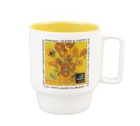 Grupo Erik Tazza in ceramica Van Gogh | 350 ml tazza da caffè tè, tazze fresche e tazze | Regali artistici sotto i 6,8 kg, regali artistici di Van Gogh per amici, per lei e per lui
