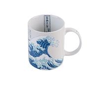Grupo Erik: Tazza Onda Hokusai | Tazza La grande onda di Kanagawa, in porcellana, 300 ml, Tazza colazione originale, tazza regalo, la grande onda di kanagawa gadget